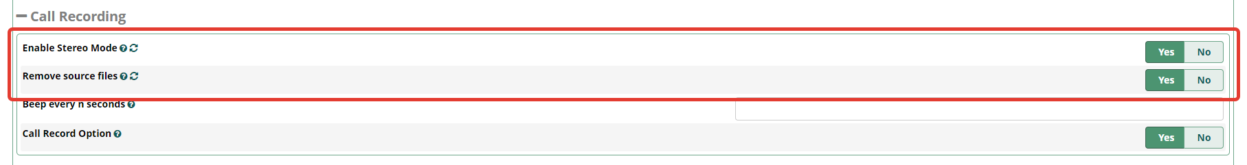 Изменённая страница Advanced Settings Изменённая страница Advanced Settings